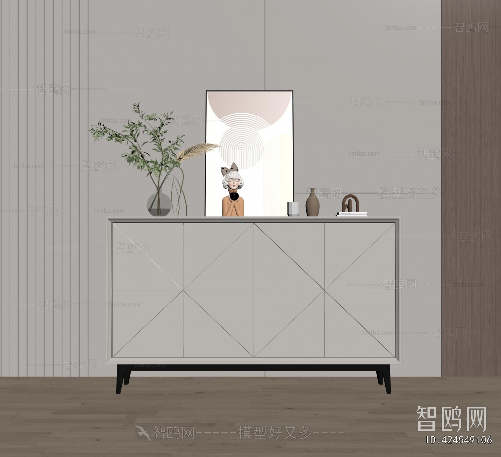 Modern Side Cabinet/Entrance Cabinet