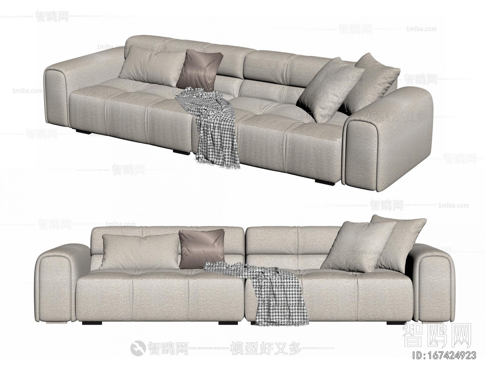 Wabi-sabi Style A Sofa For Two