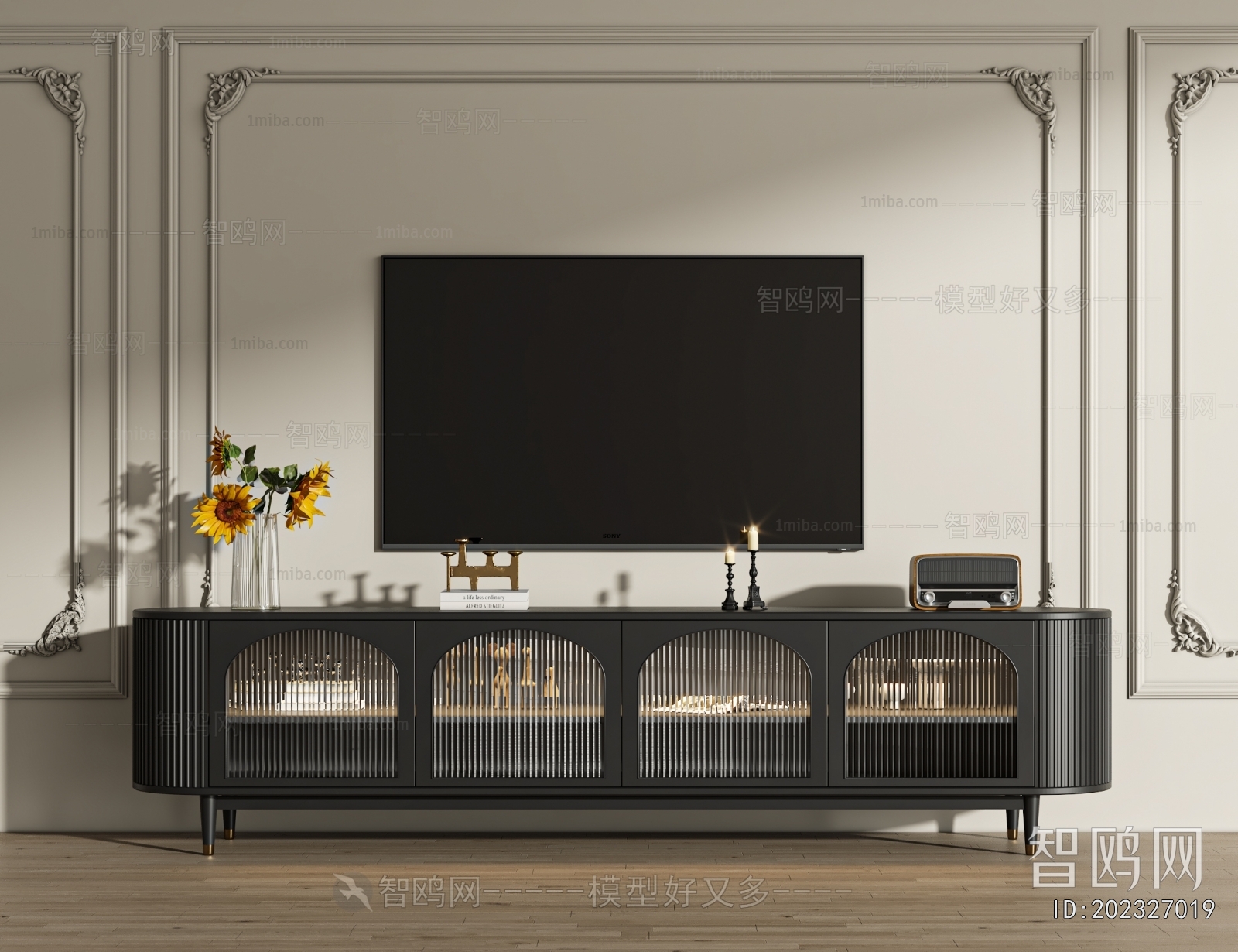 French Style TV Cabinet