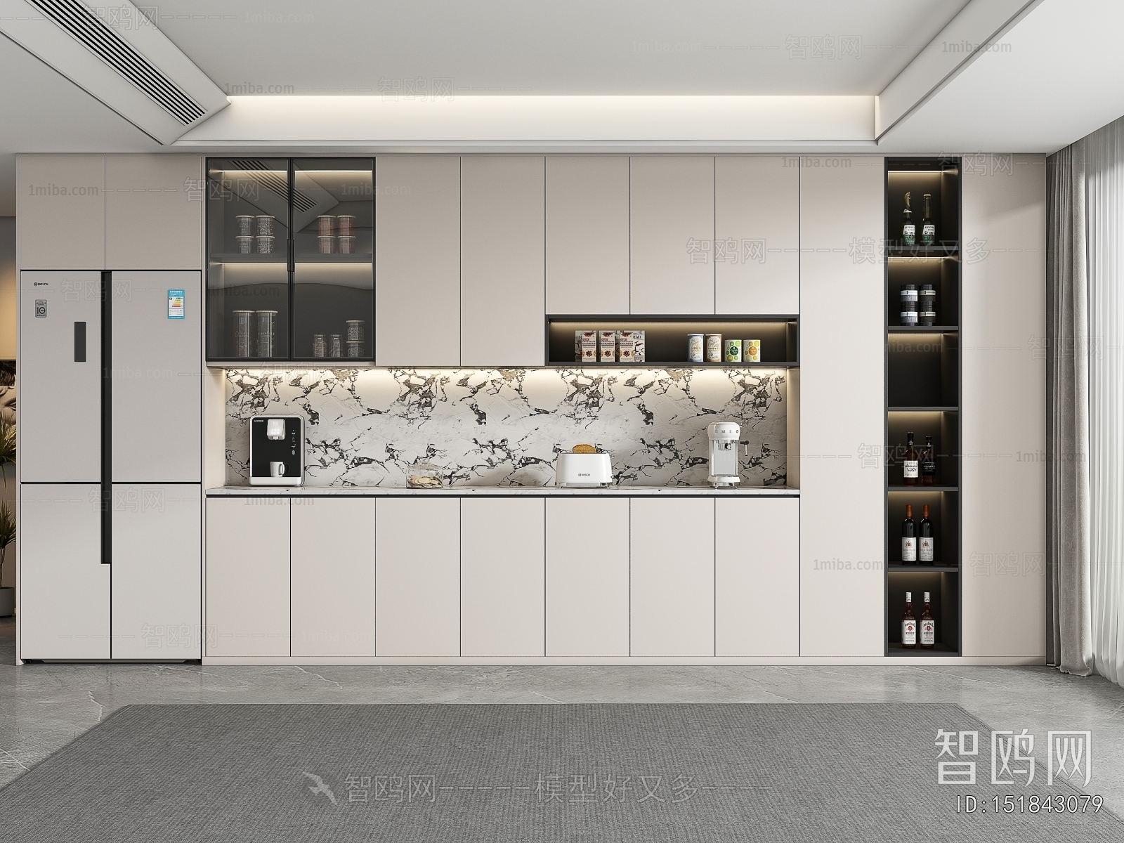 Modern Wine Cabinet