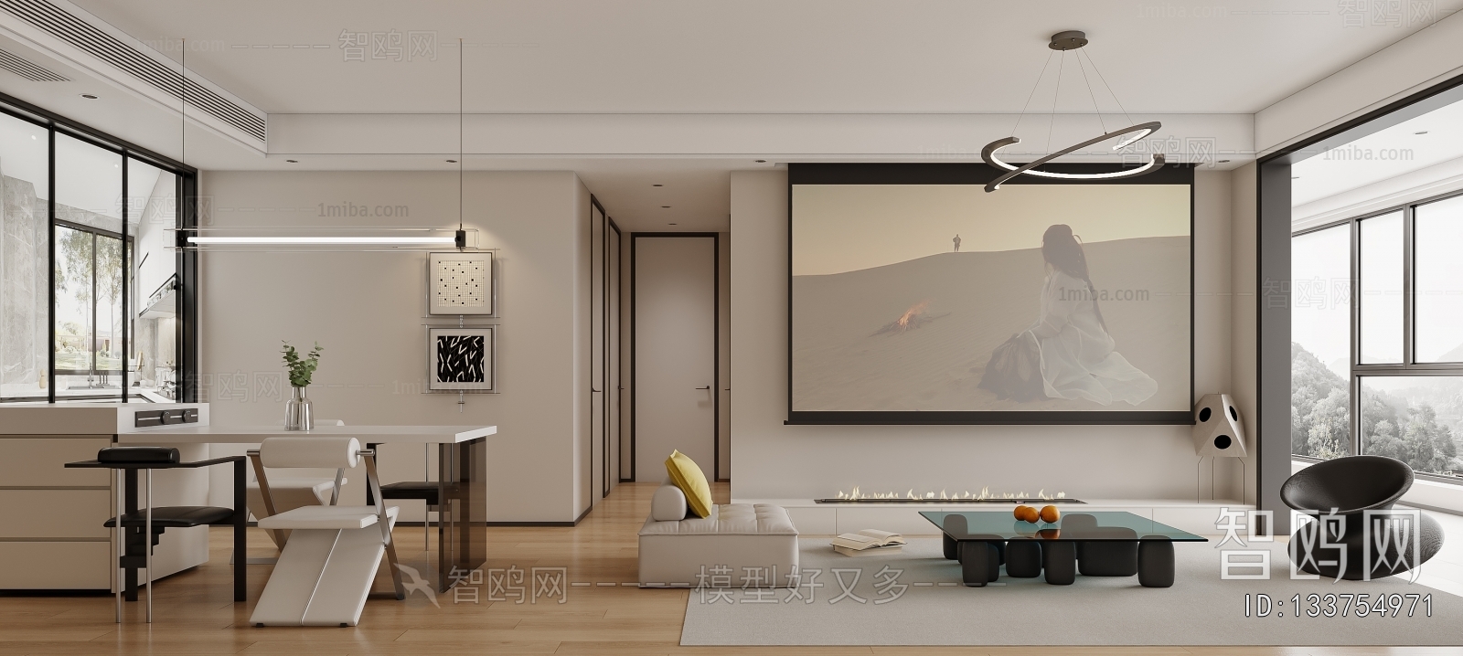 Modern A Living Room