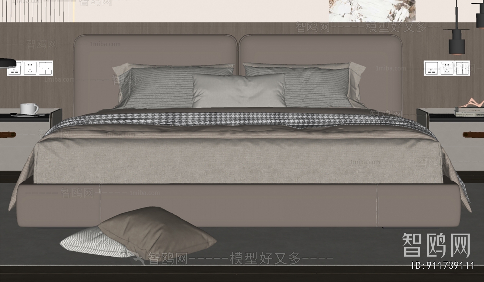 Modern Double Bed