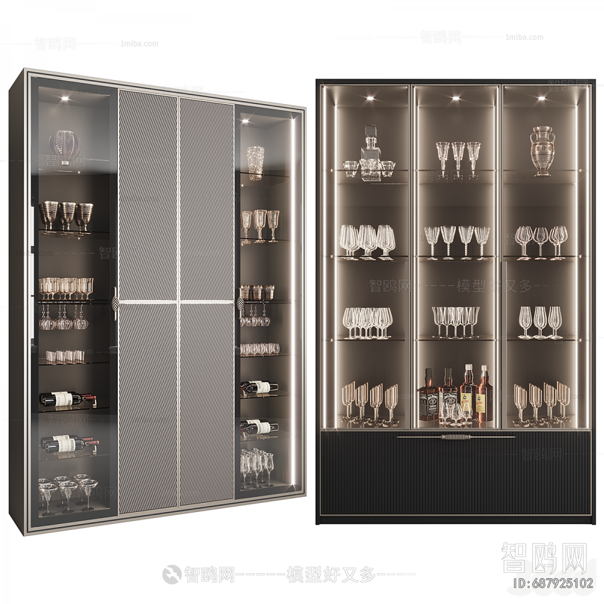 Modern Wine Cabinet