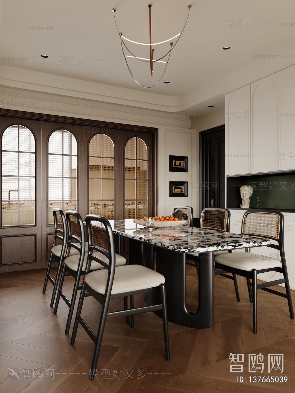 French Style Dining Room