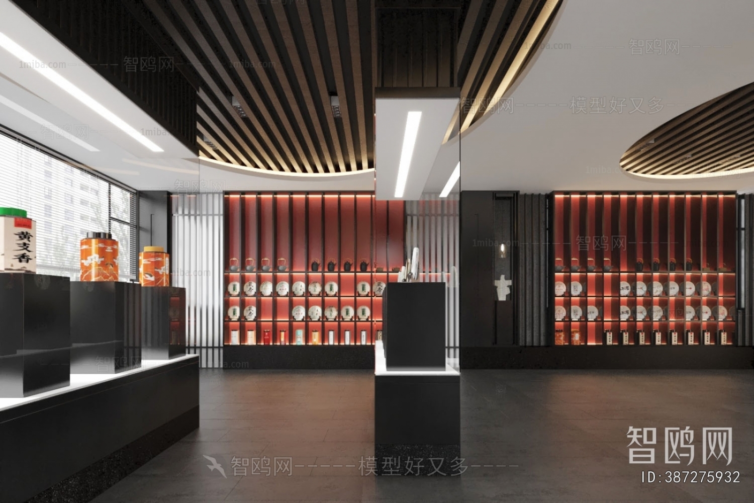 New Chinese Style Exhibition Hall