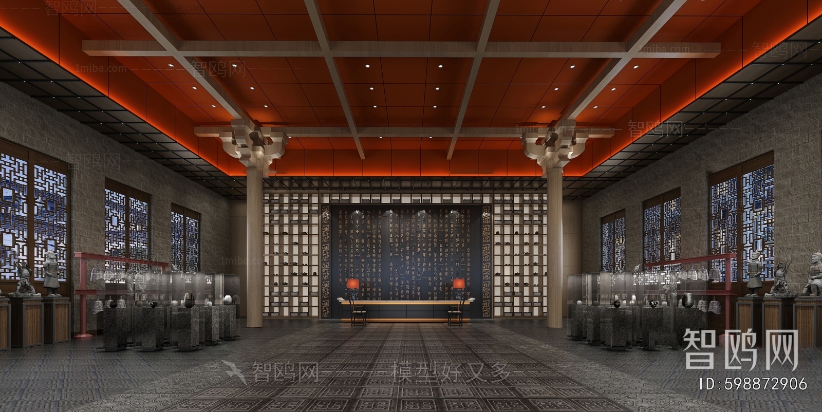 New Chinese Style Lobby Hall