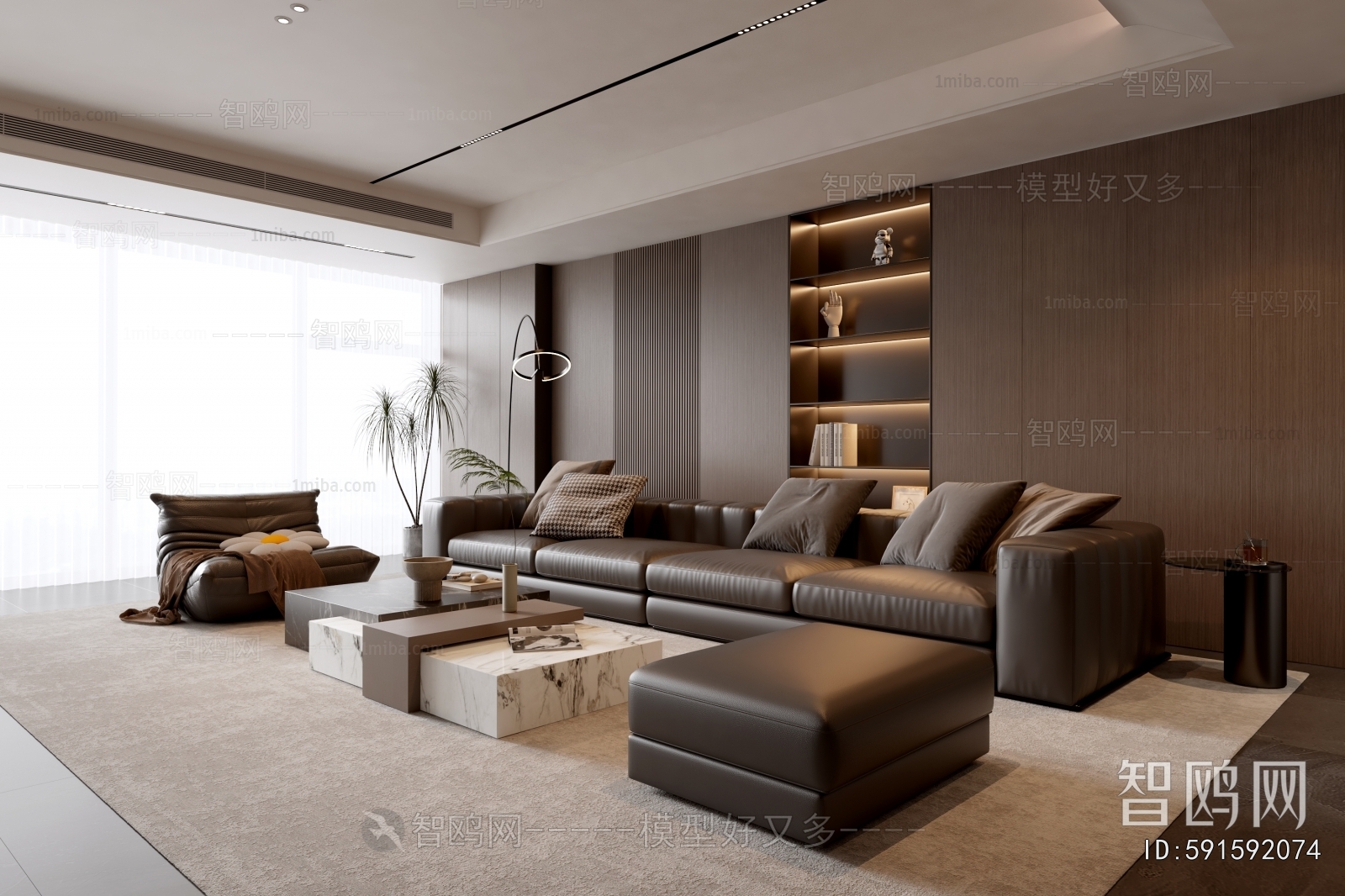 Modern A Living Room