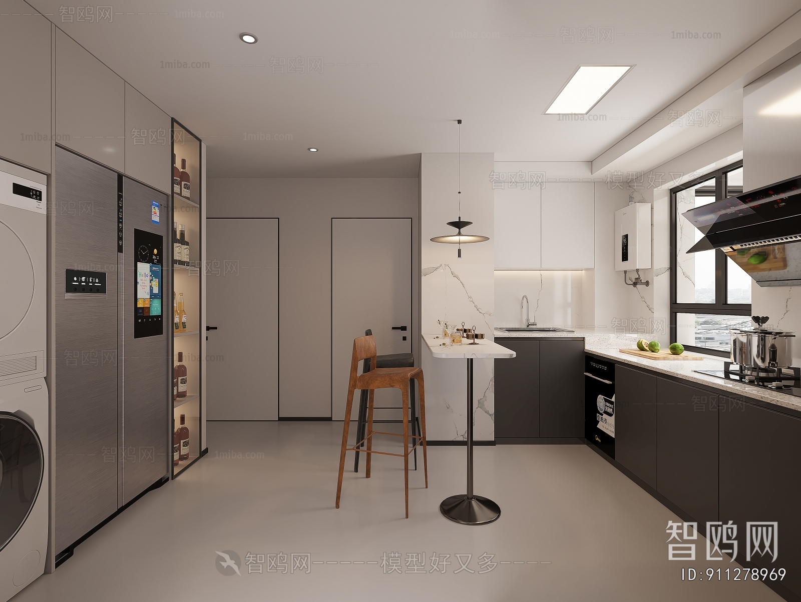 Modern The Kitchen