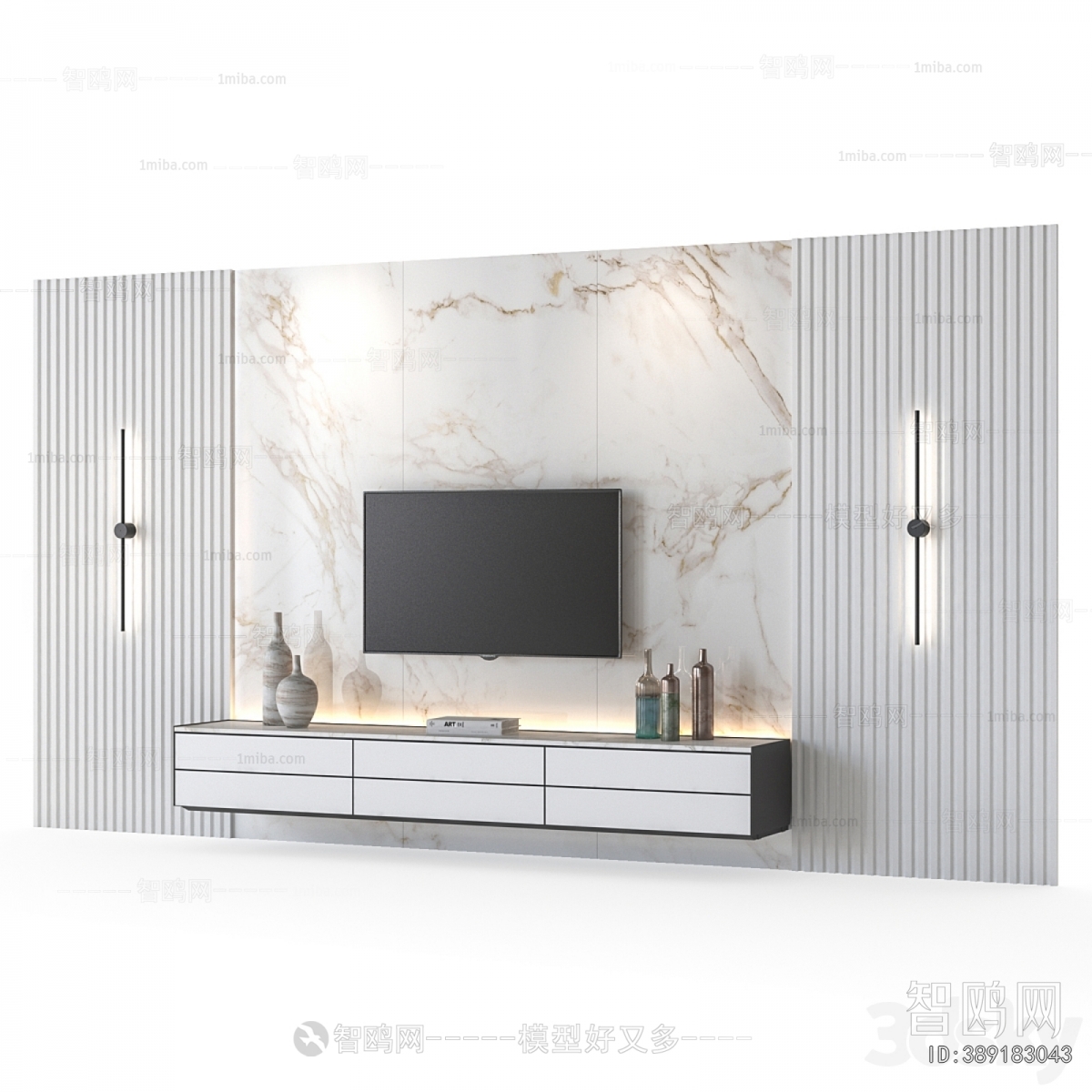 Modern TV Wall