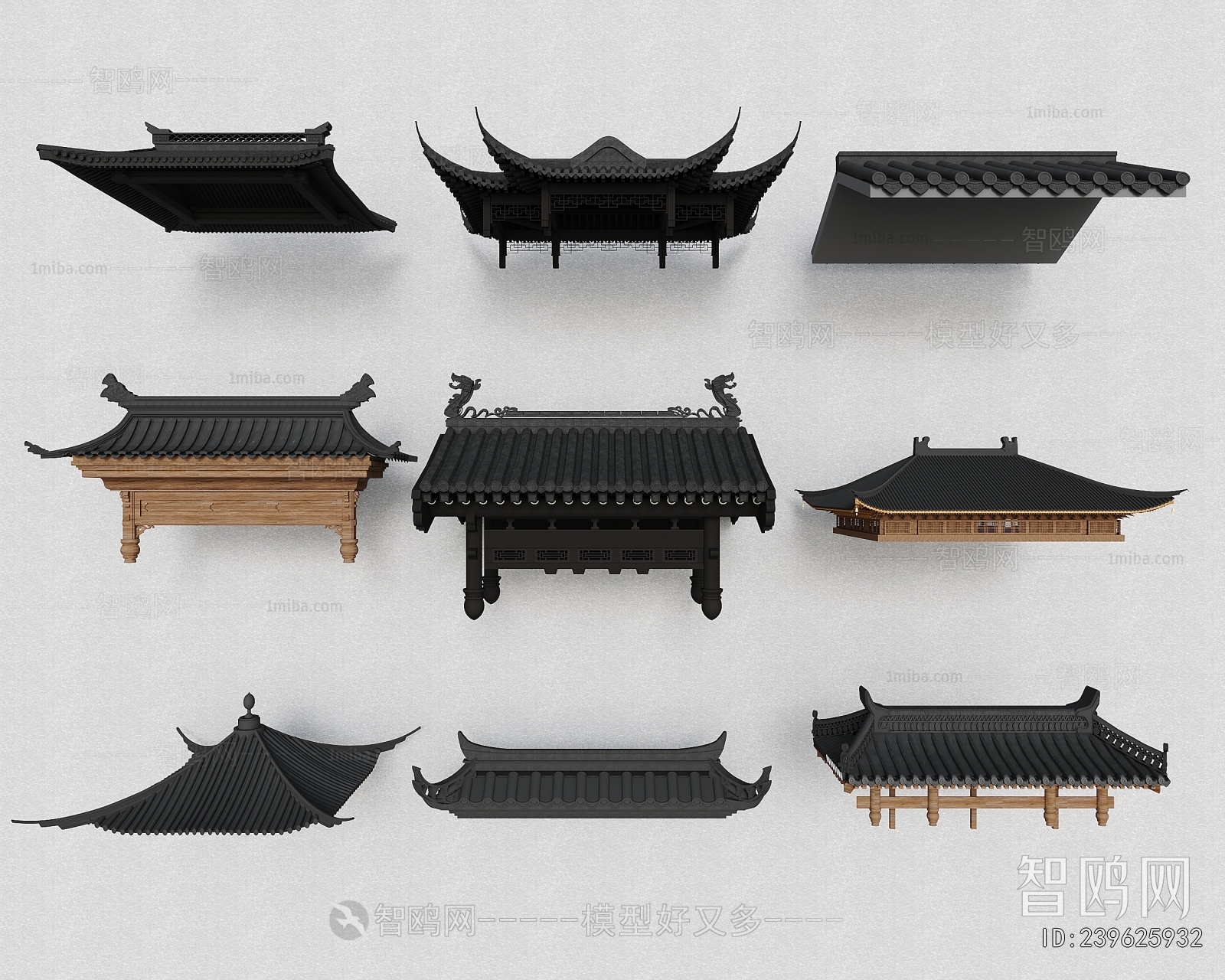 New Chinese Style Chinese Style Building Component