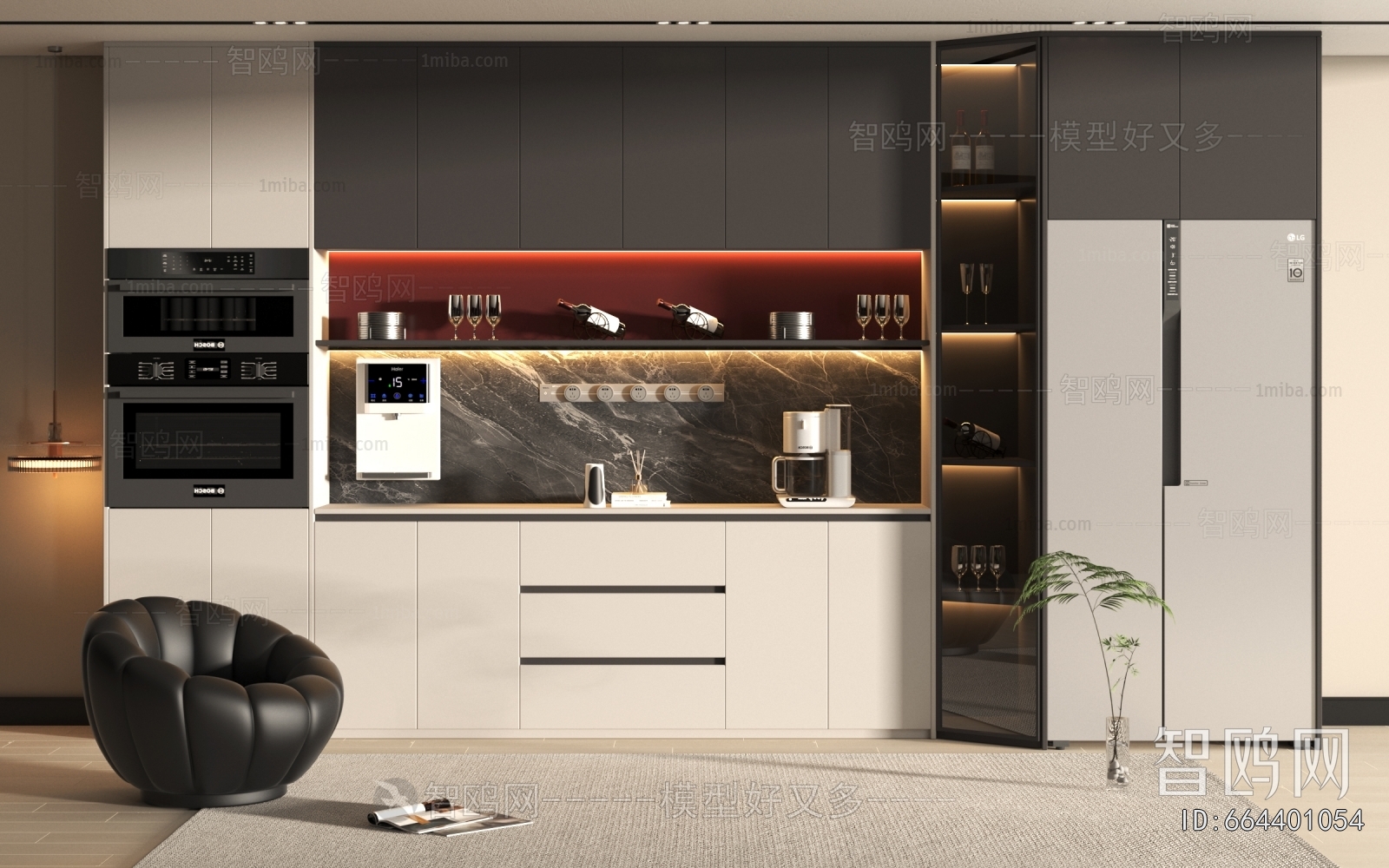 Modern Wine Cabinet