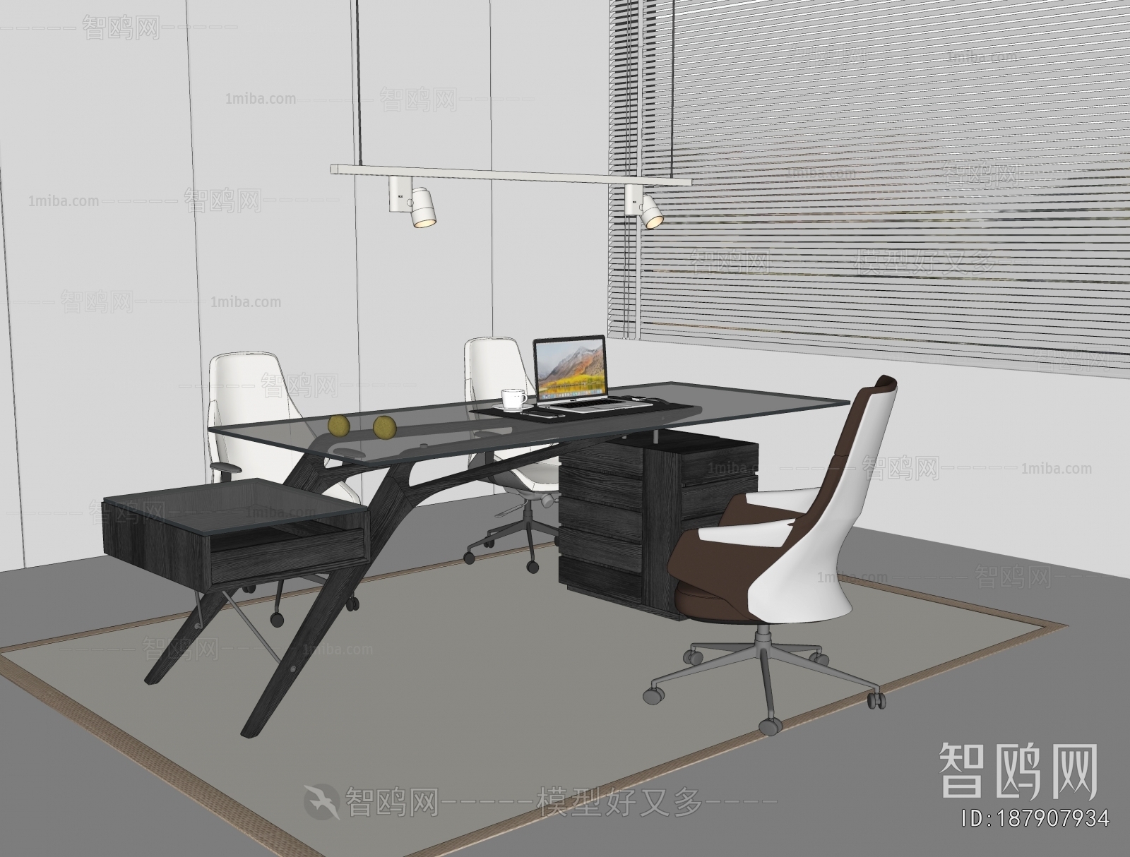 Modern Office Desk And Chair