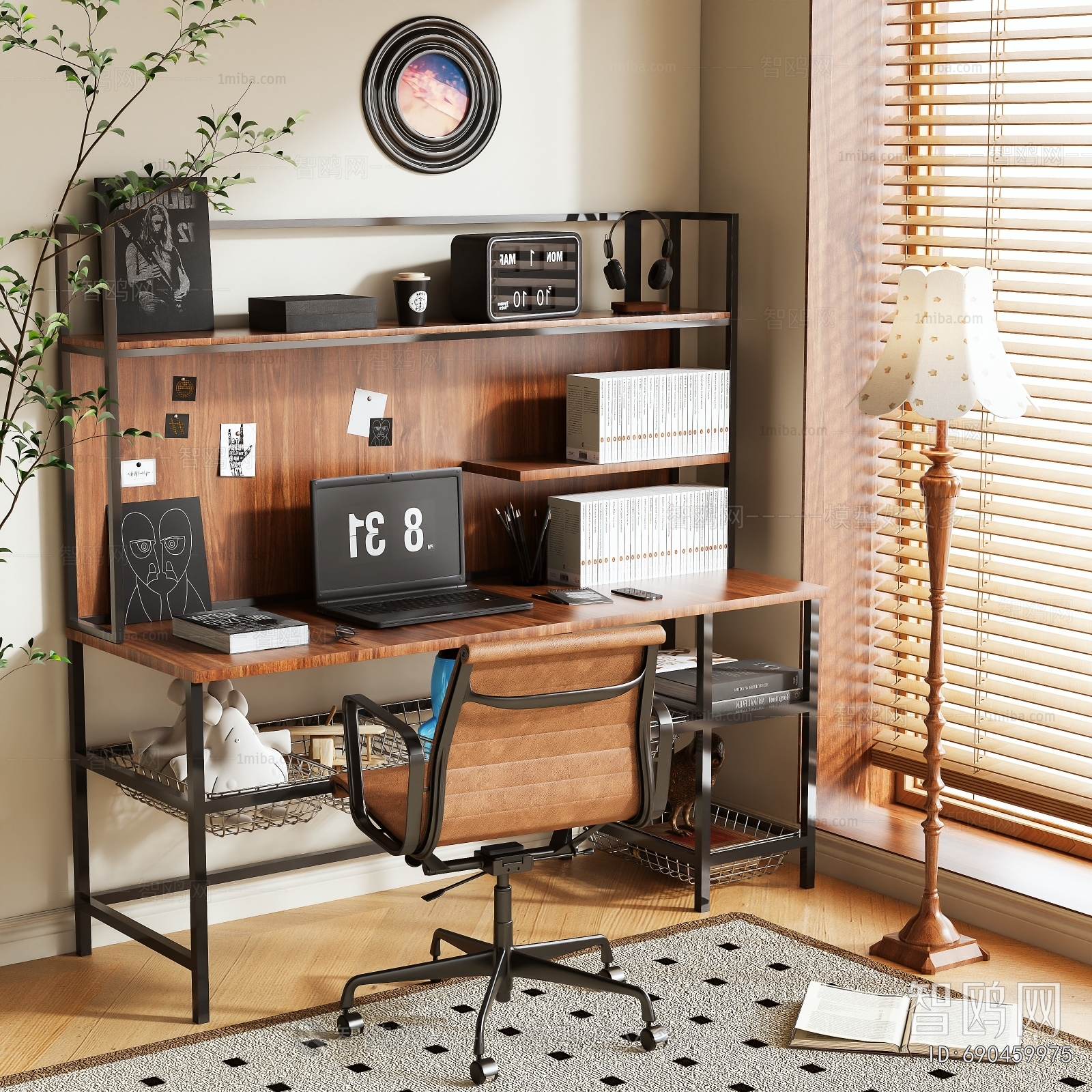 Modern Computer Desk And Chair