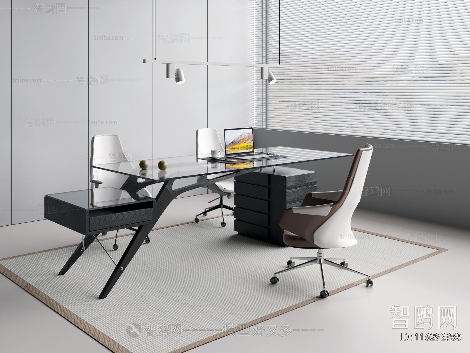 Modern Office Desk And Chair