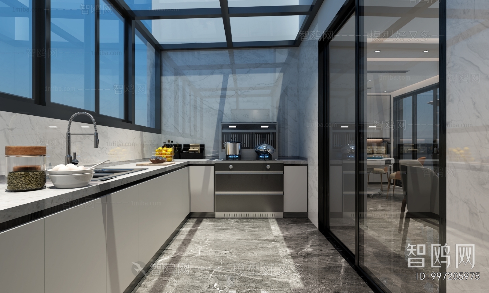 Modern The Kitchen