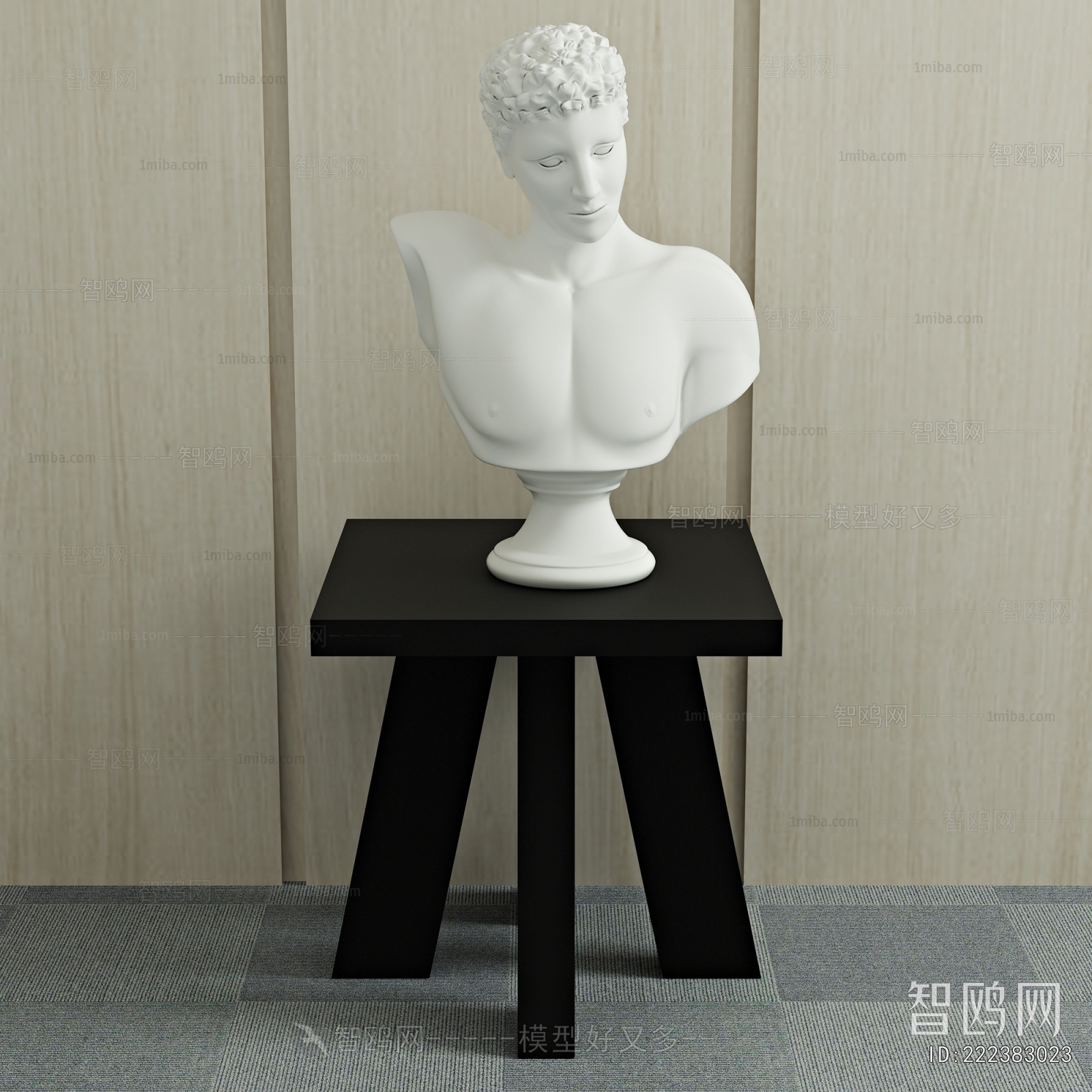 Simple European Style Sculpture