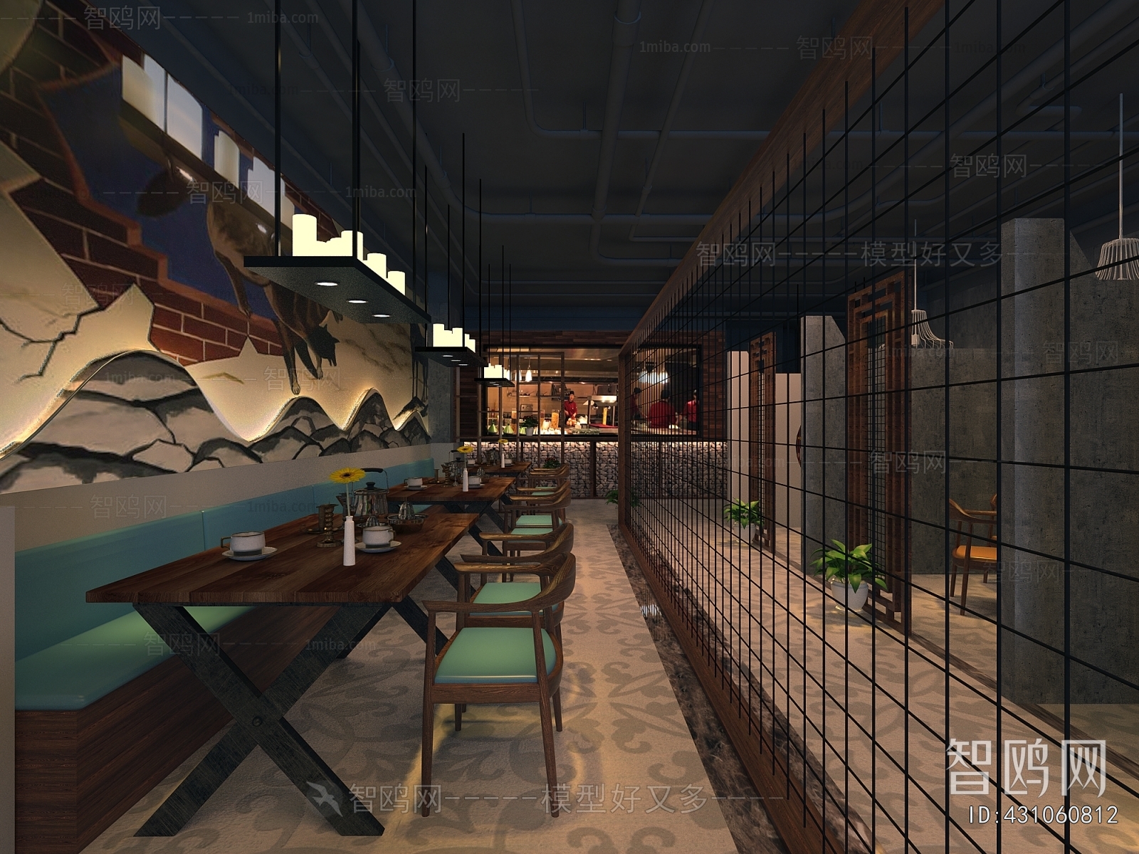 Industrial Style Restaurant