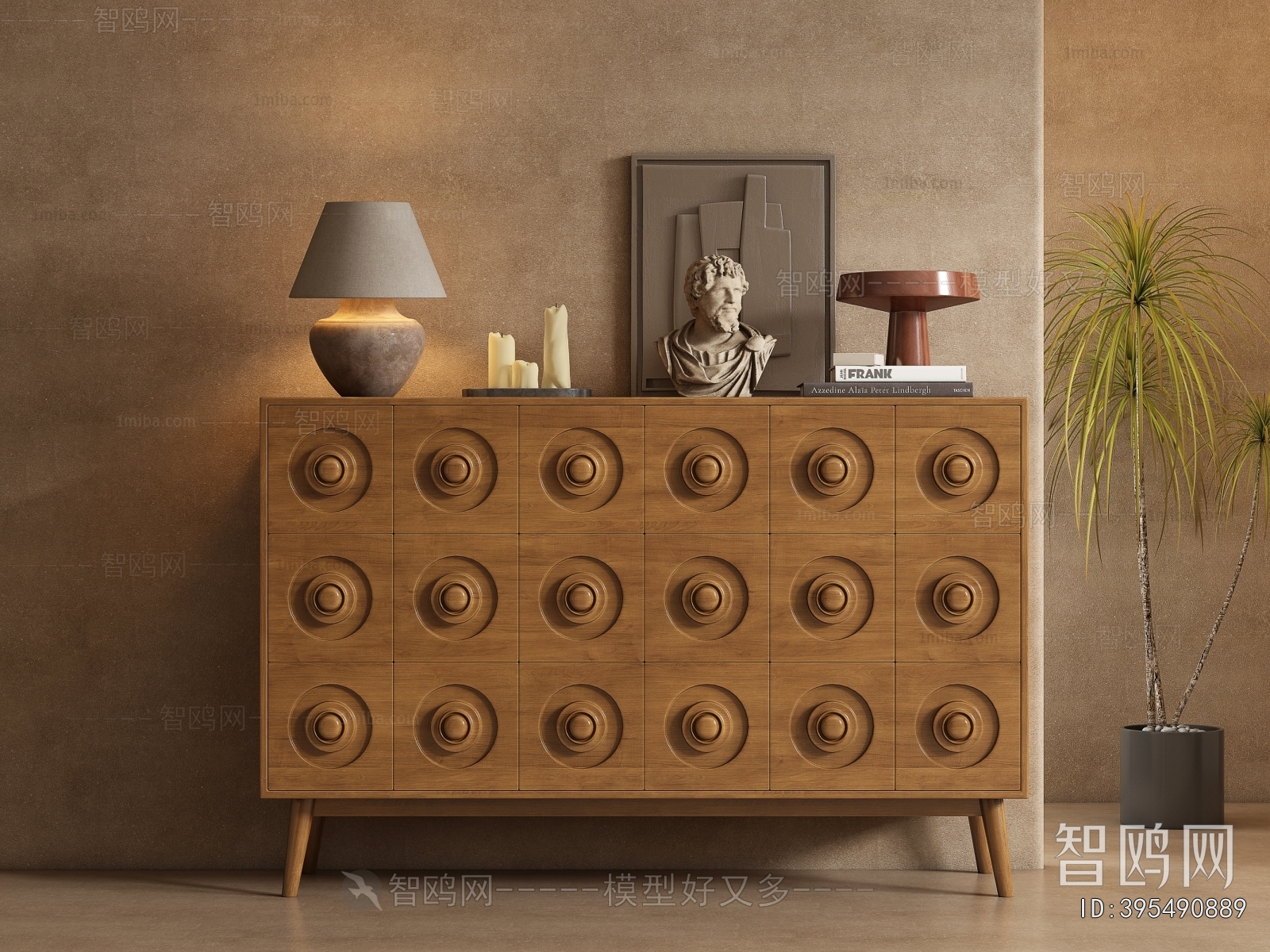 Wabi-sabi Style Sideboard