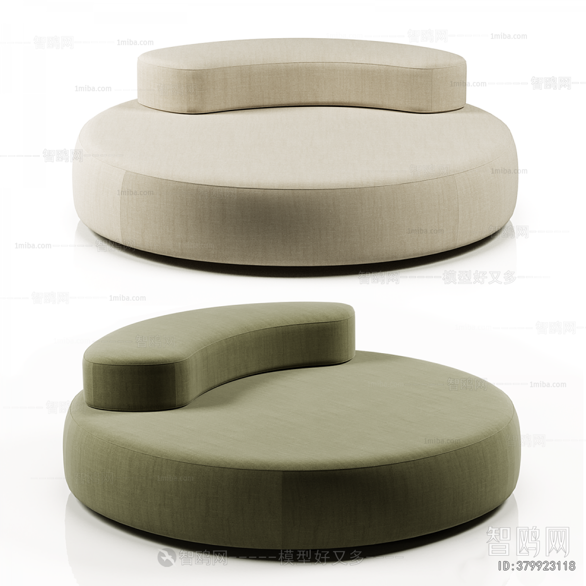 Modern Round Bed