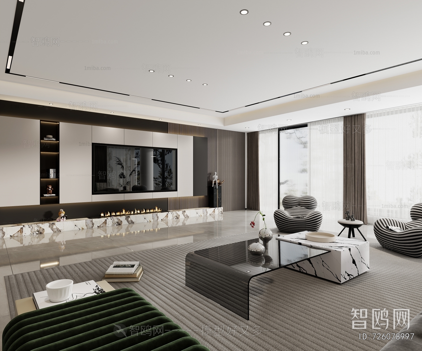 Modern A Living Room