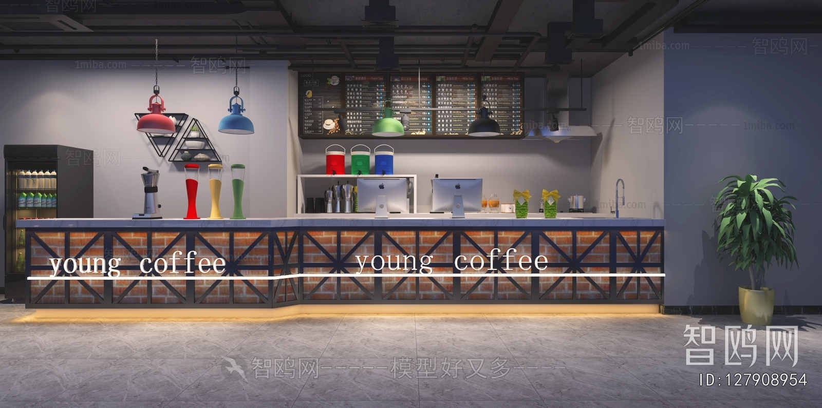 Industrial Style Cafe