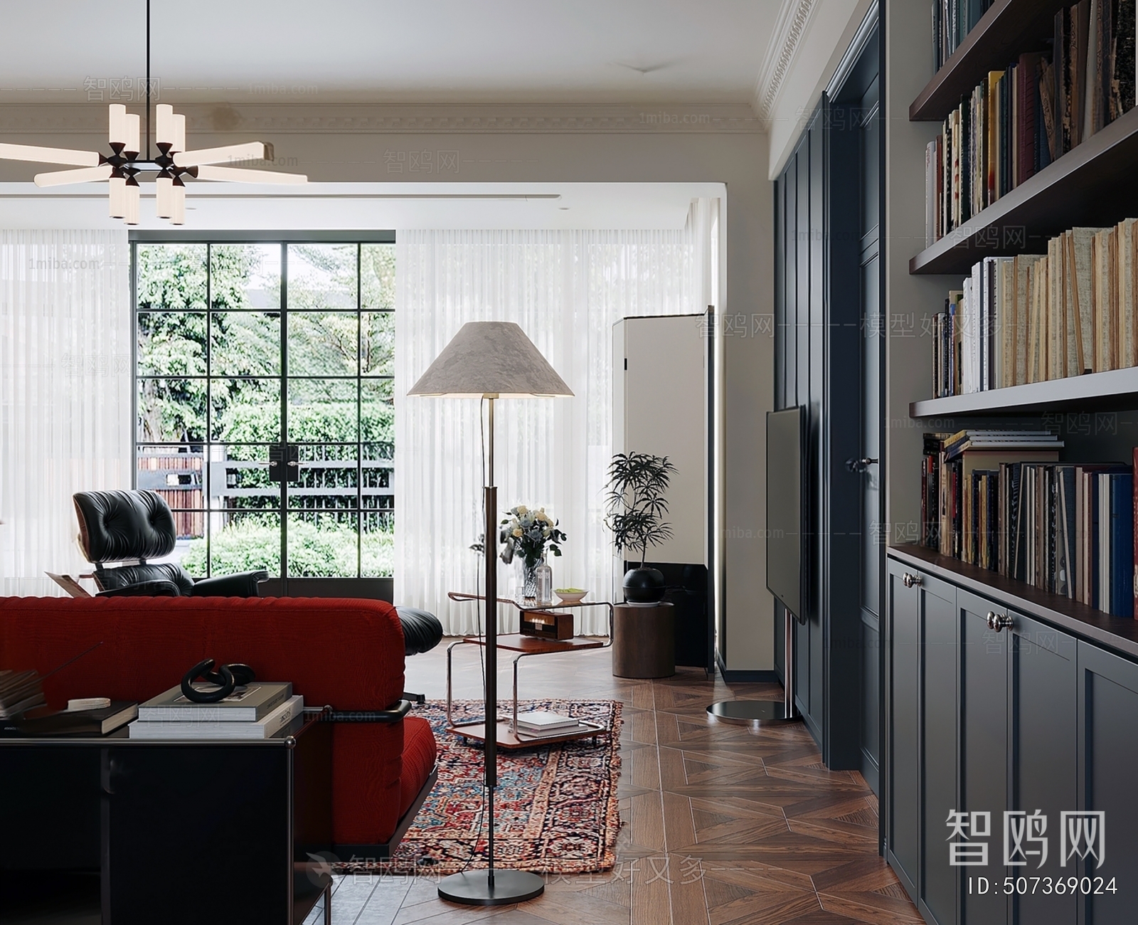 French Style Retro Style Dining Room