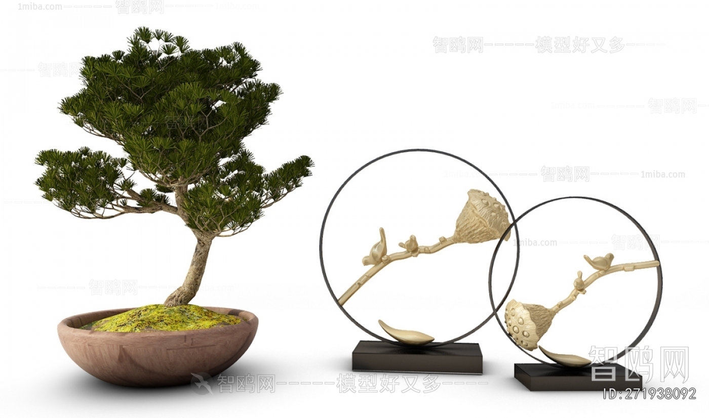 New Chinese Style Bonsai