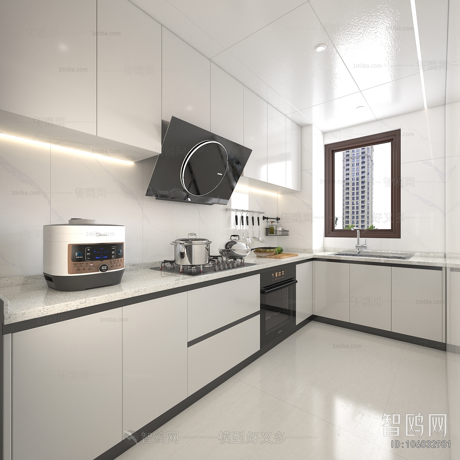 Modern The Kitchen