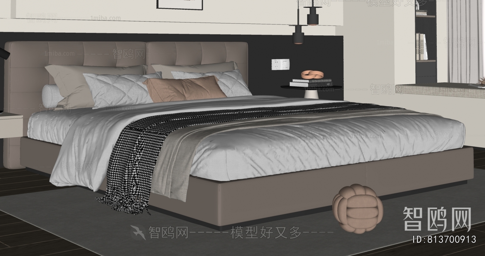 Modern Double Bed