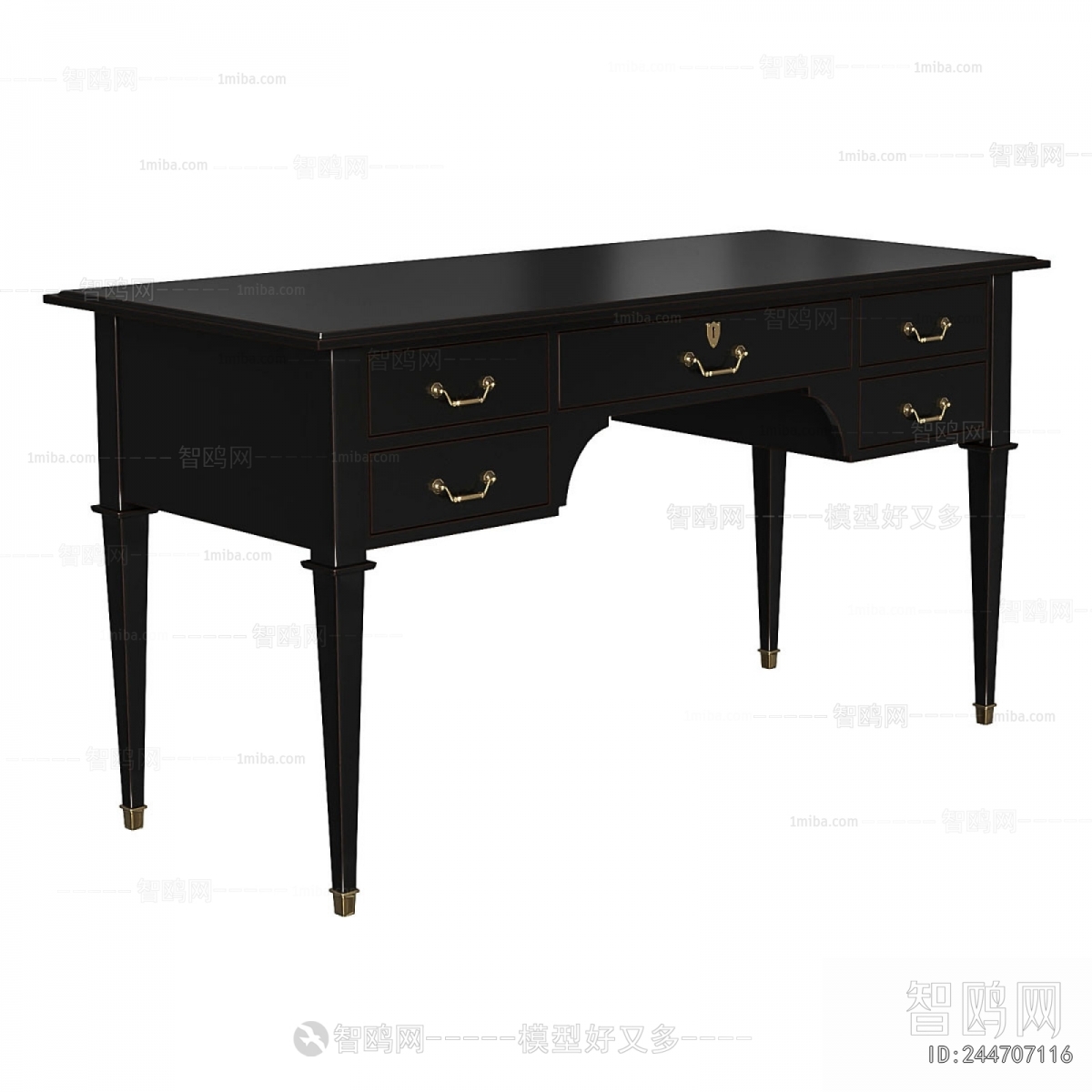 Simple European Style Desk