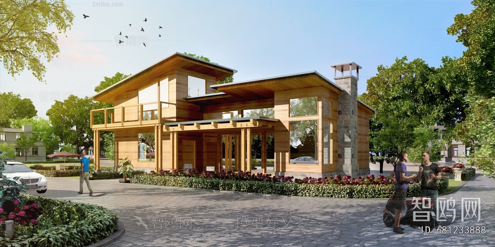 New Chinese Style Detached Villa