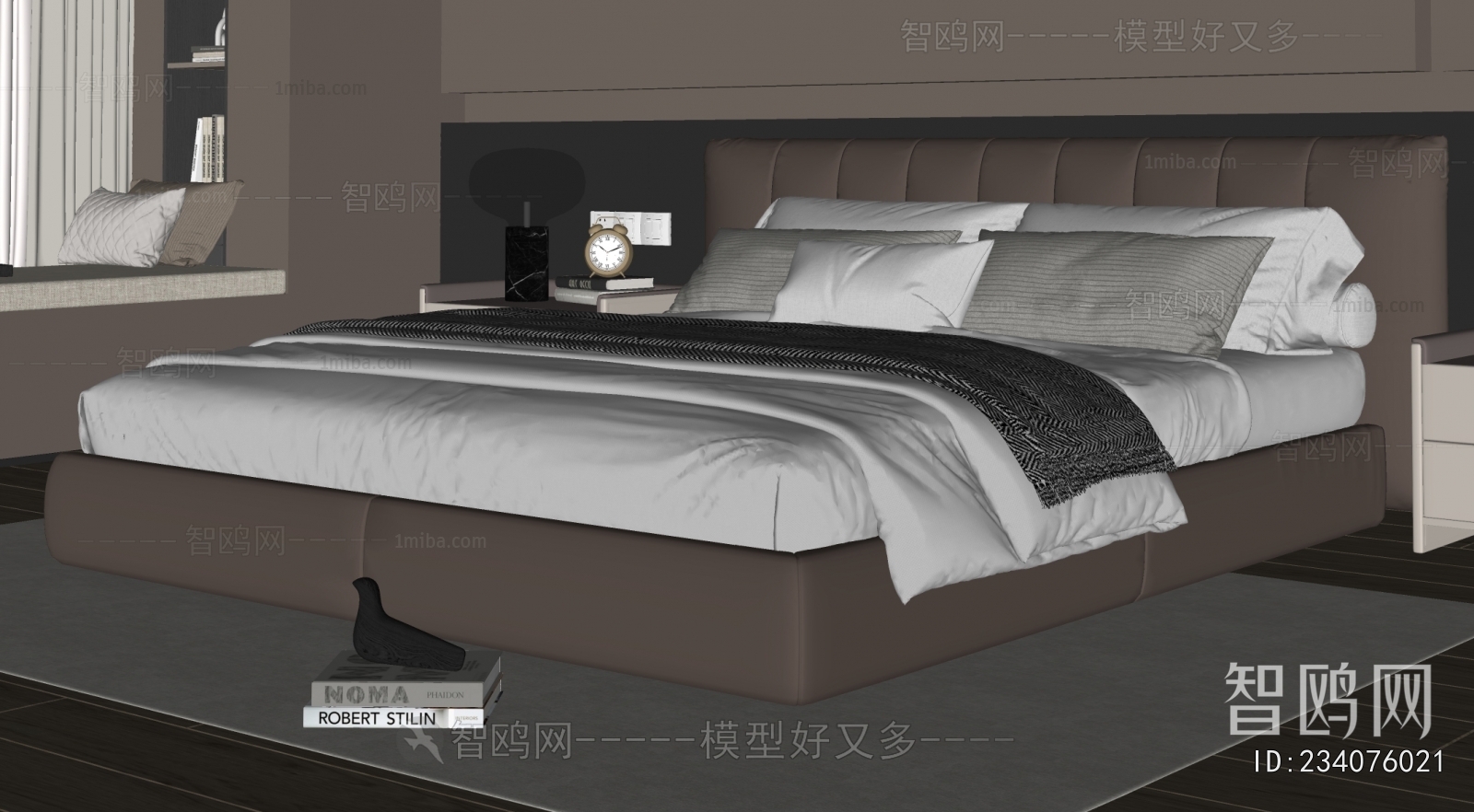 Modern Double Bed