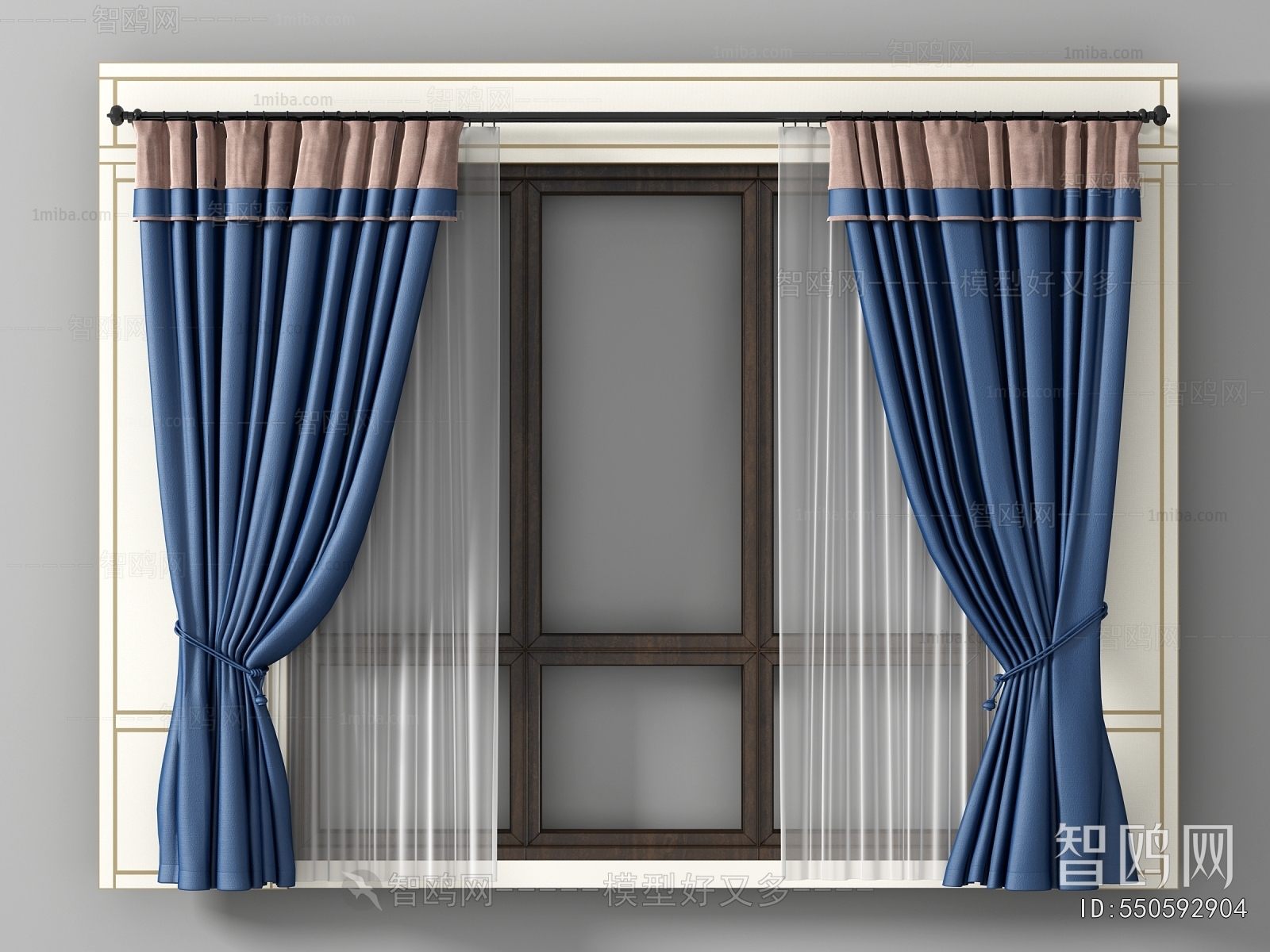 Simple European Style The Curtain