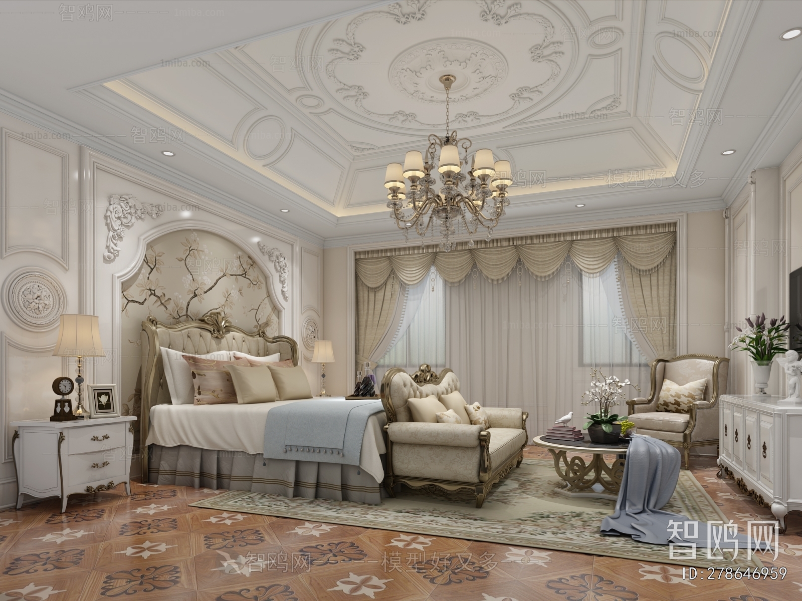 European Style Bedroom