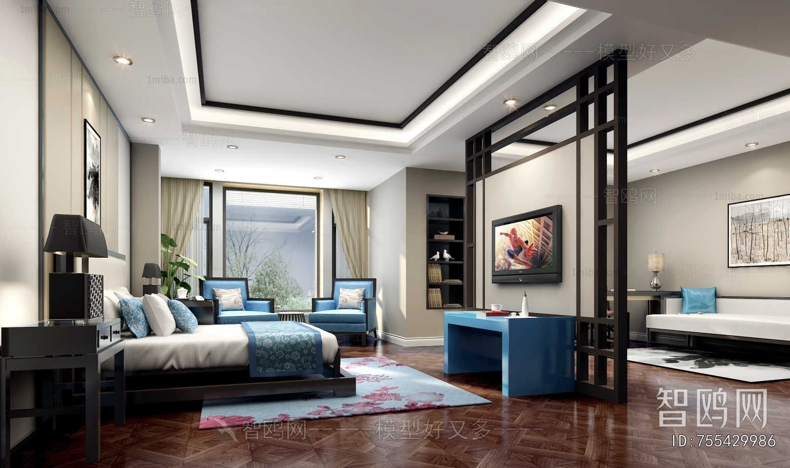 Chinese Style Bedroom