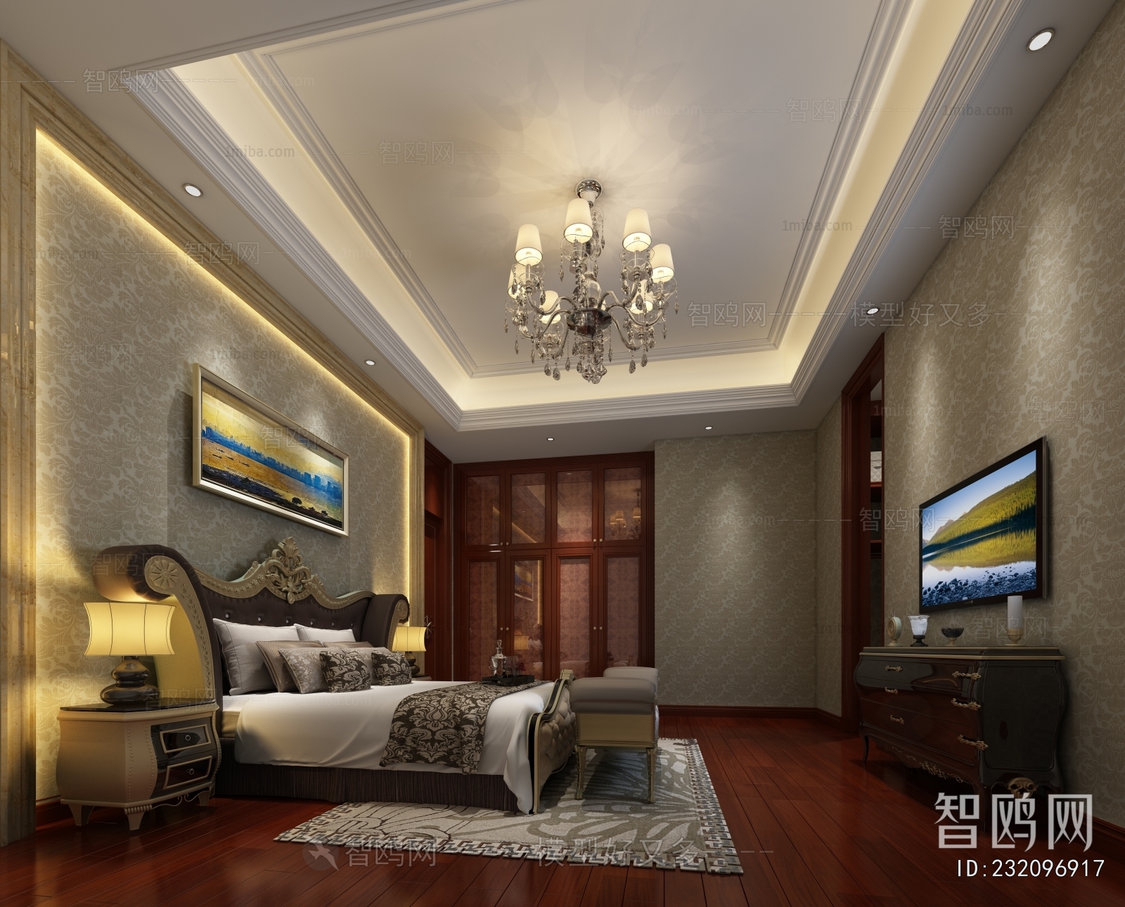 European Style Bedroom