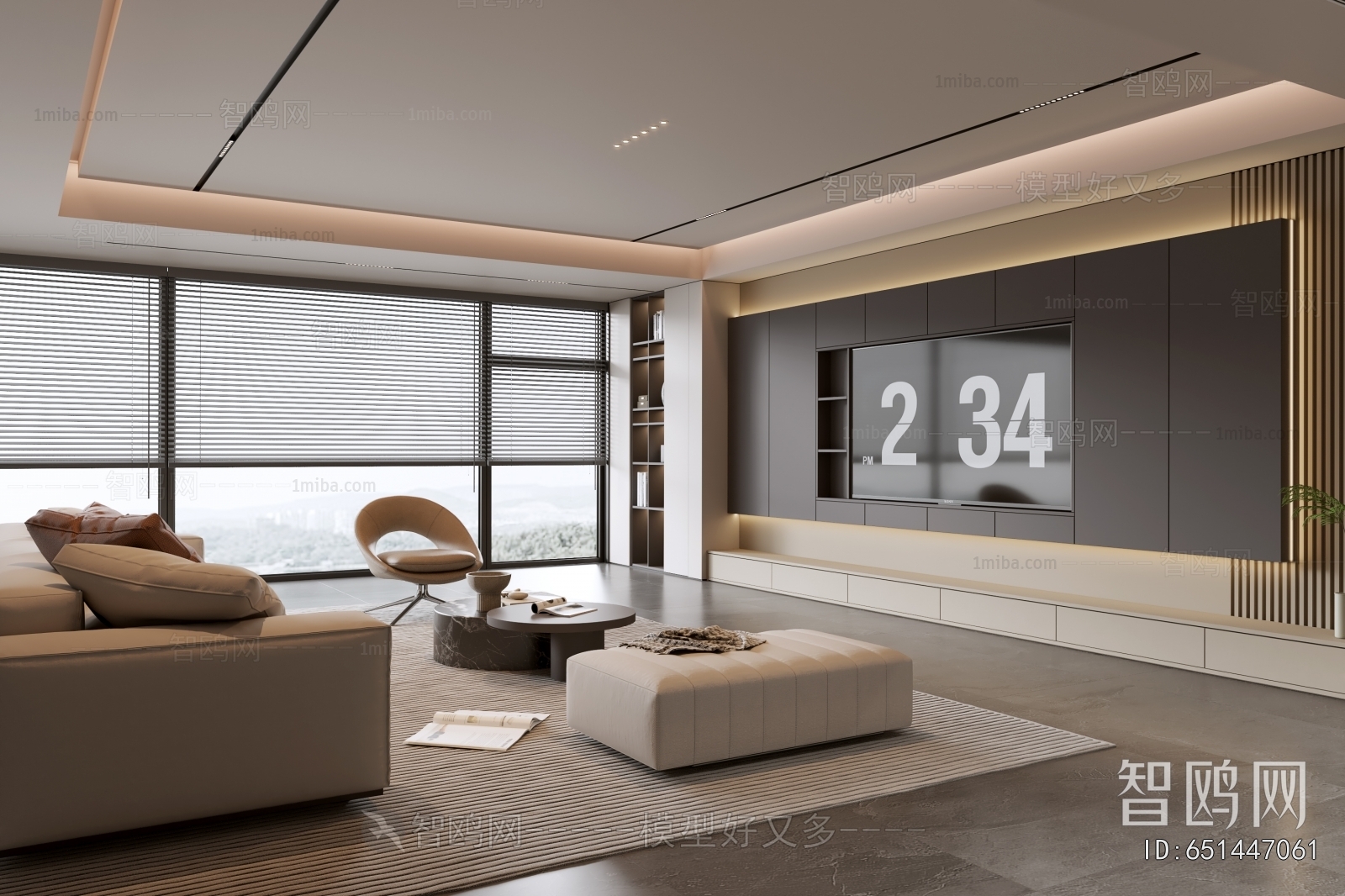 Modern A Living Room