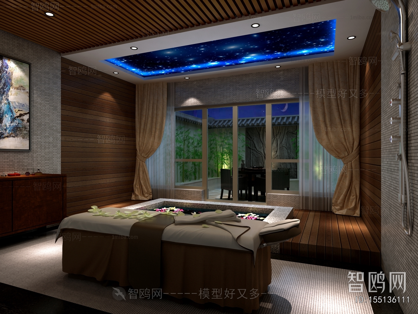 New Chinese Style Beauty/foot Bath Spa/ Bath Center