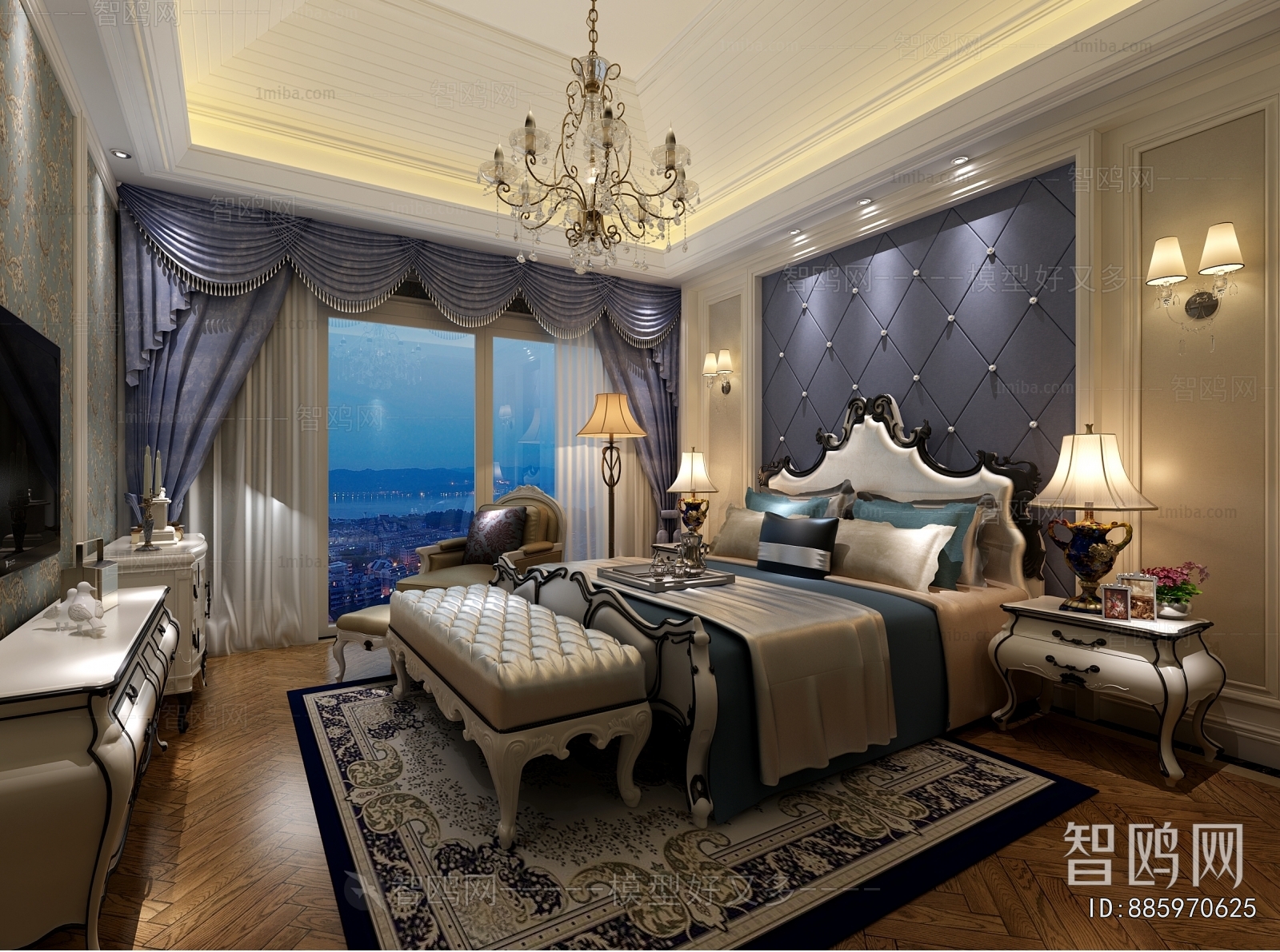 European Style Bedroom