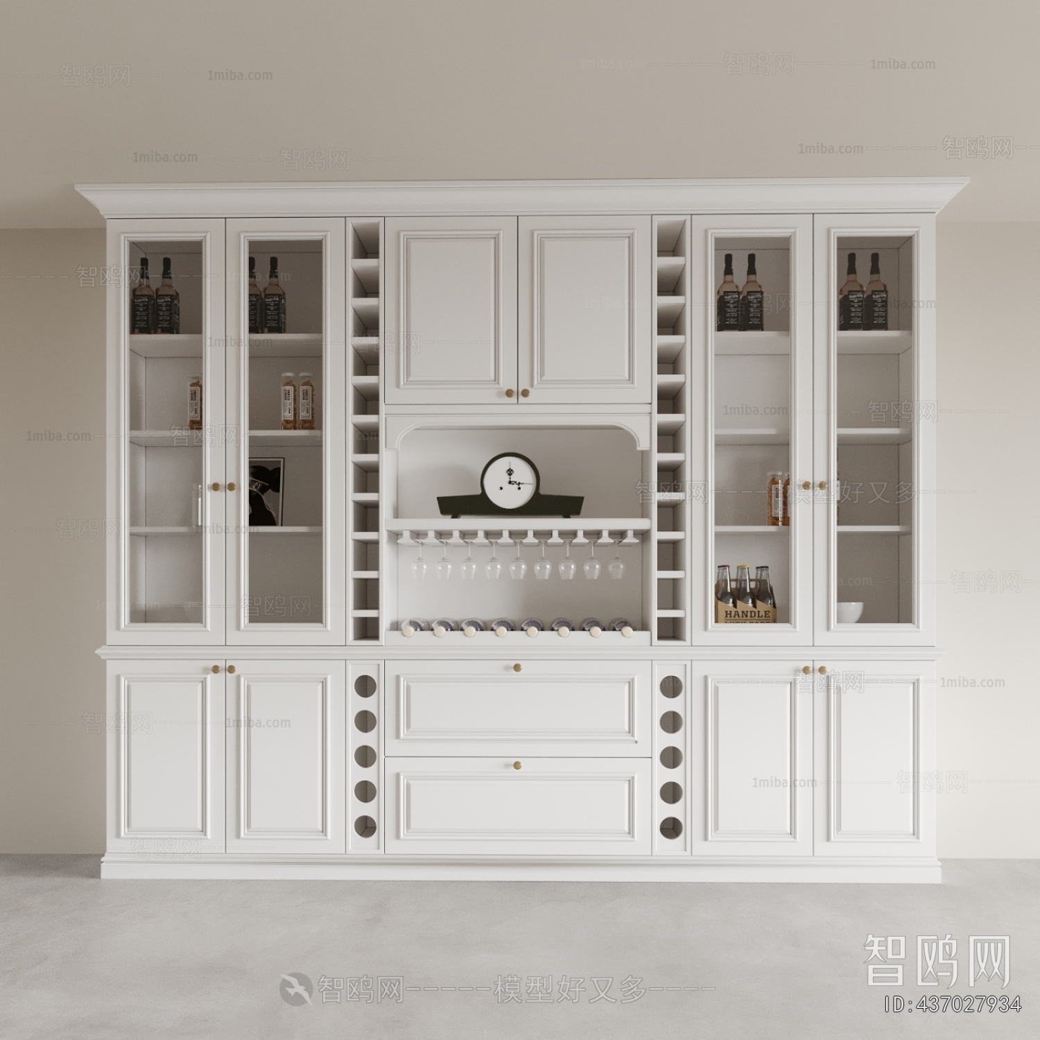 American Style Wine Cabinet