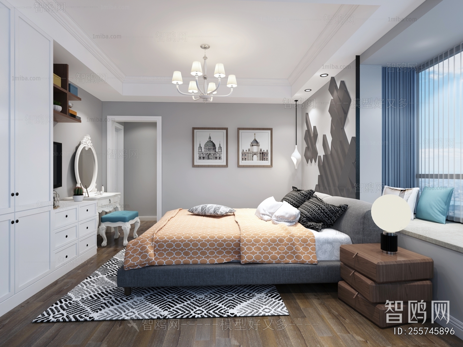 American Style Bedroom