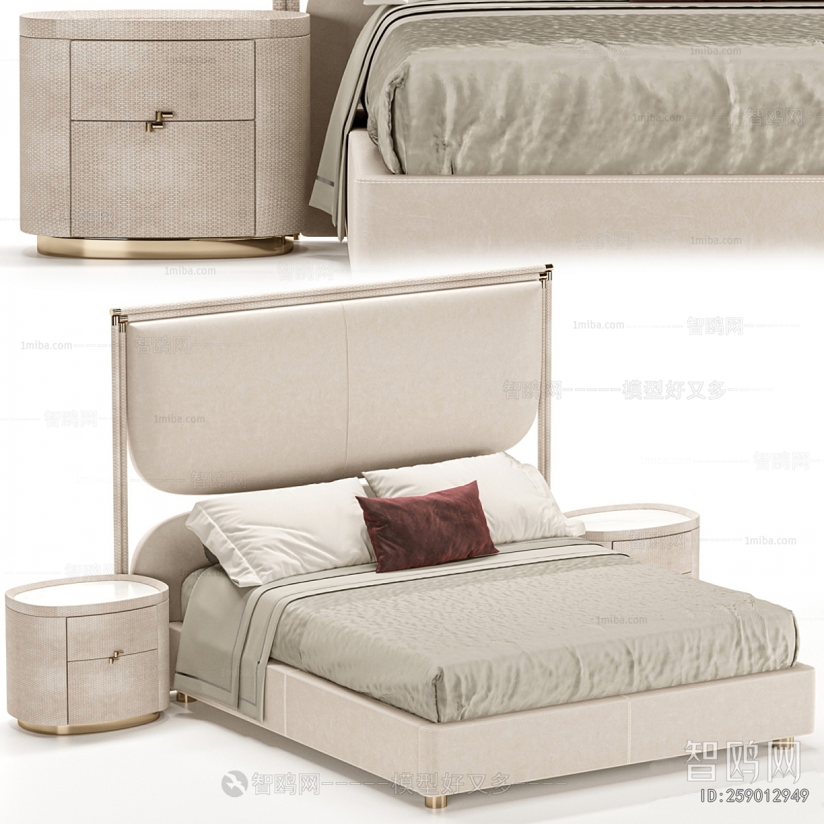 Modern Double Bed