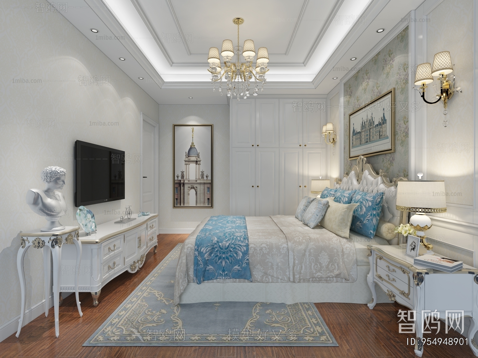 European Style Bedroom