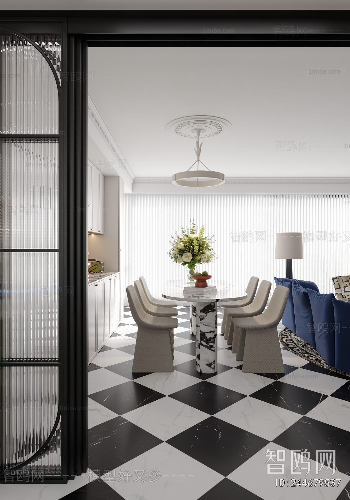 French Style Dining Room