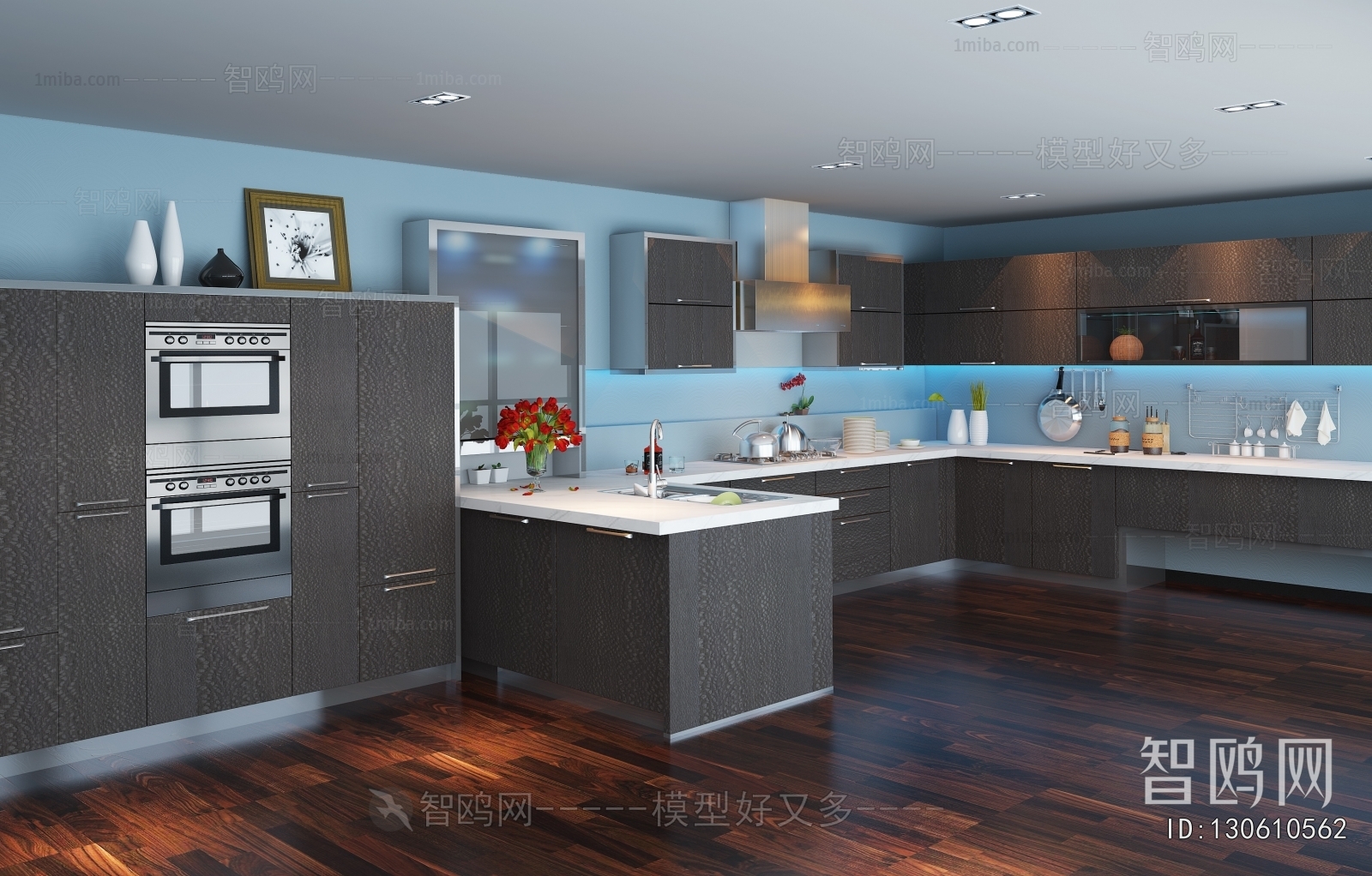 Modern Open Kitchen