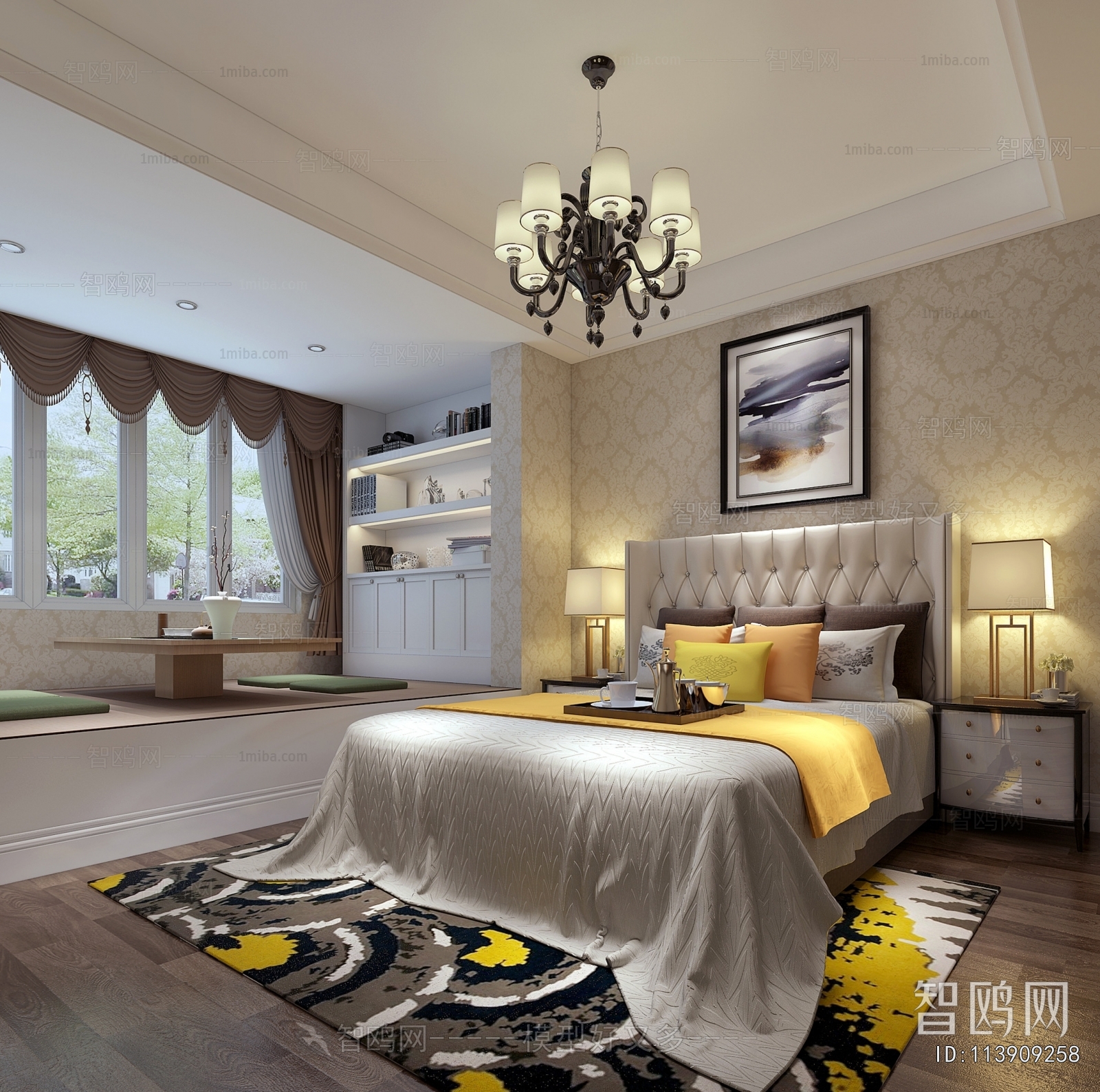 European Style Bedroom