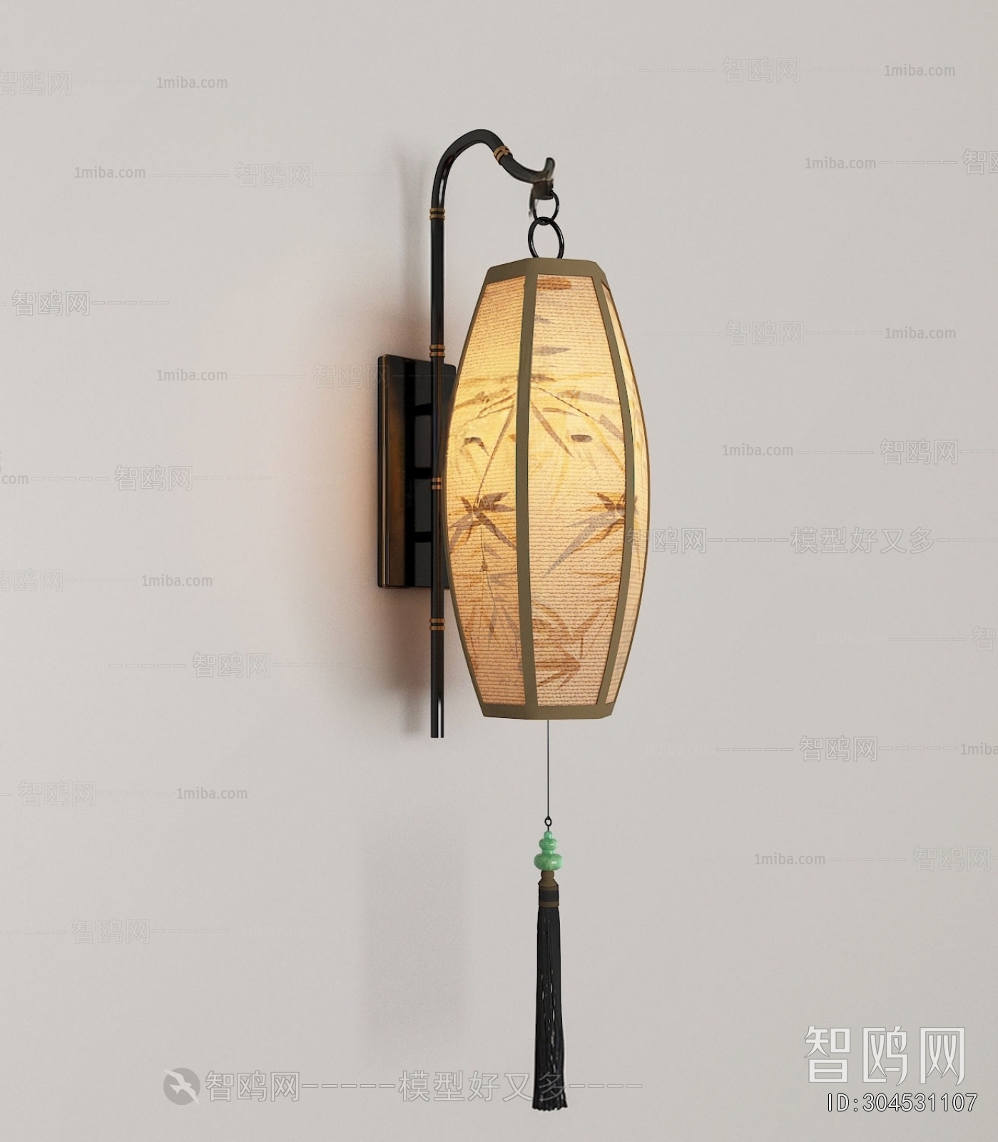 New Chinese Style Wall Lamp