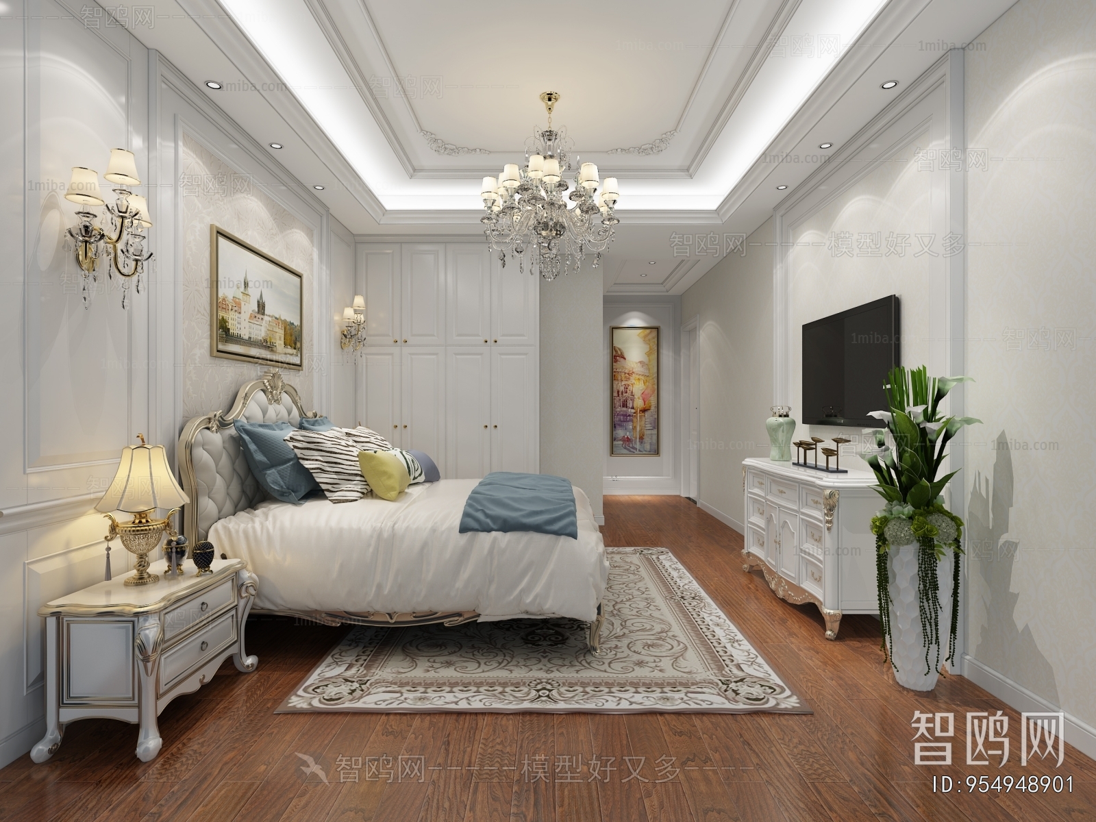 European Style Bedroom