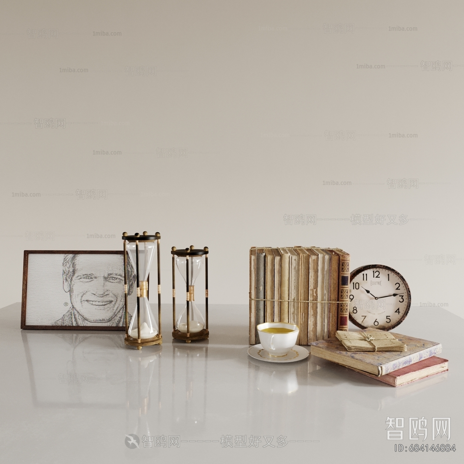 Retro Style Decorative Set