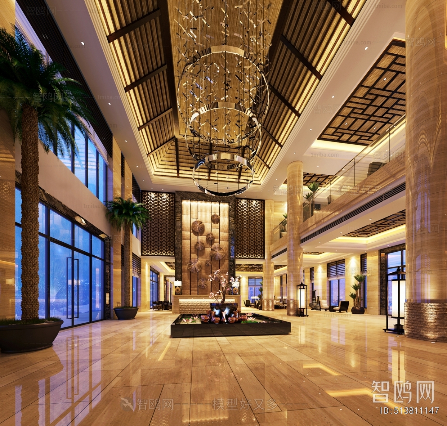 Chinese Style Lobby Hall